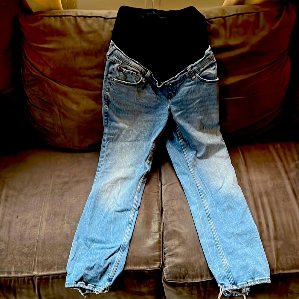 Abercrombie & Fitch Straight Maternity Jeans